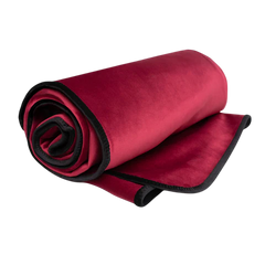 Fascinator Lush Throw Merlot Microvelvet - King Size