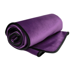 Fascinator Lush Throw Purple Microvelvet - King Size